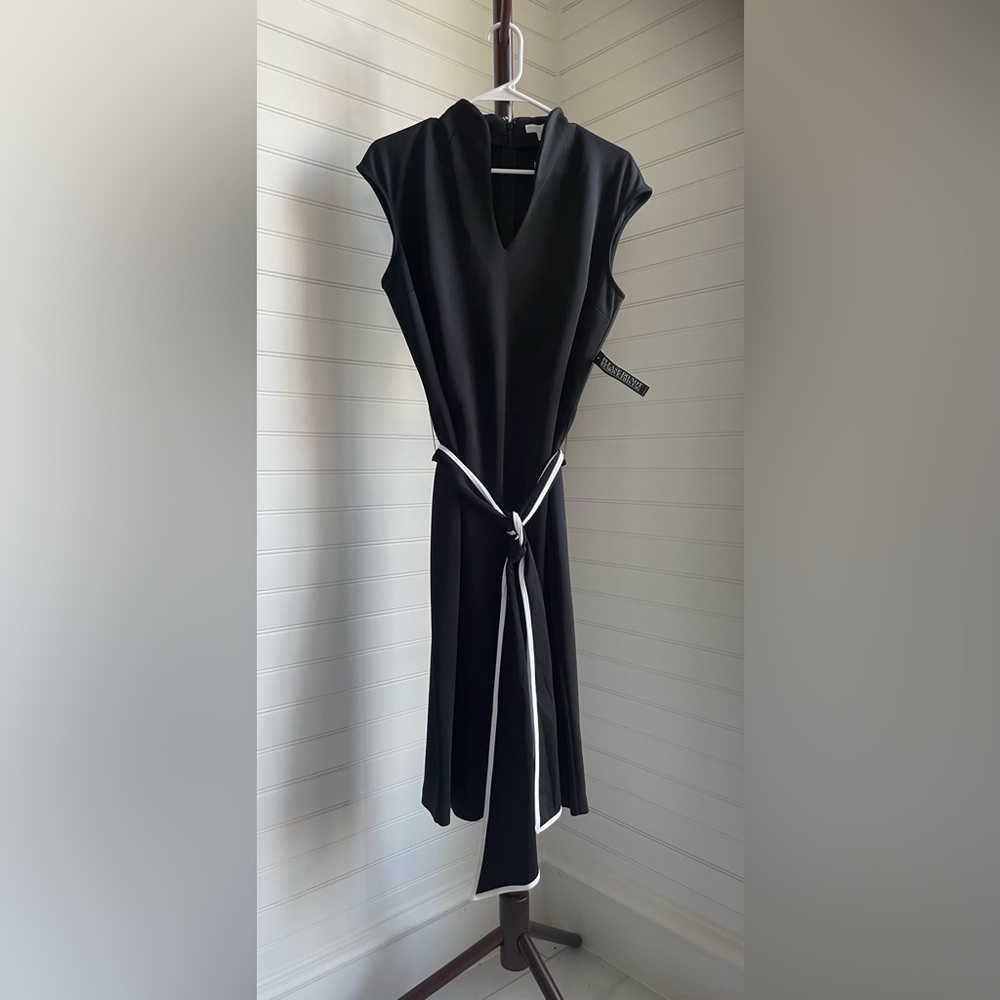 New York & Company Black Cocktail Dress